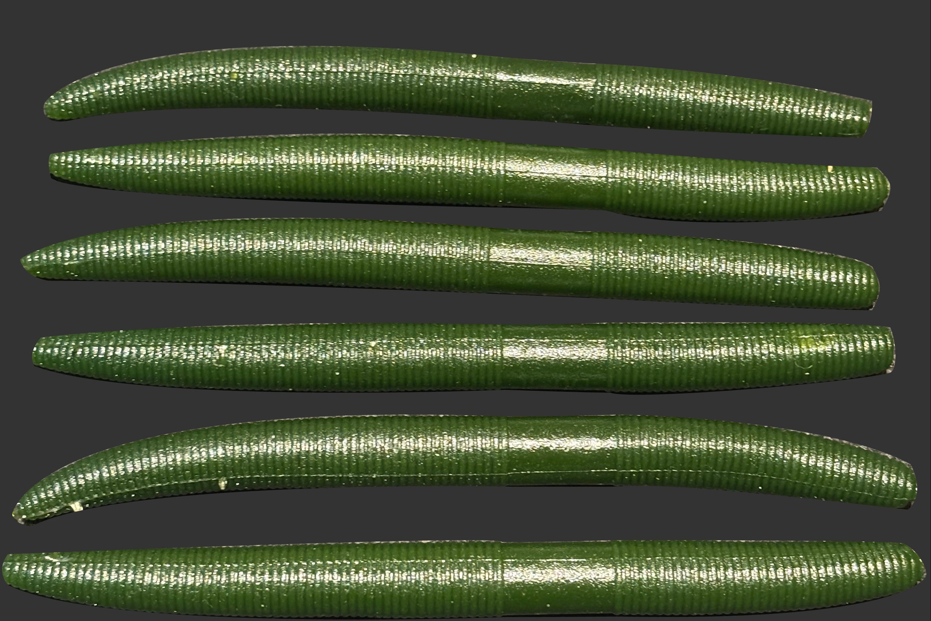 Watermelon Red Soft Plastic Worm (6pk)